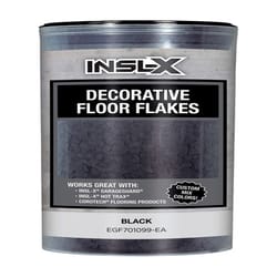 Insl-X Indoor and Outdoor Black Blend Decorative Floor Flakes 12 oz