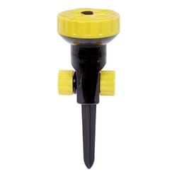 Ace Plastic Spike Base 5-Pattern Turret Sprinkler 314 sq ft 1 pk