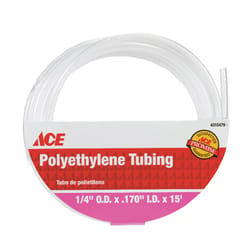 Ace ProLine 0.17 in. D X 15 ft. L Polyethylene Tubing
