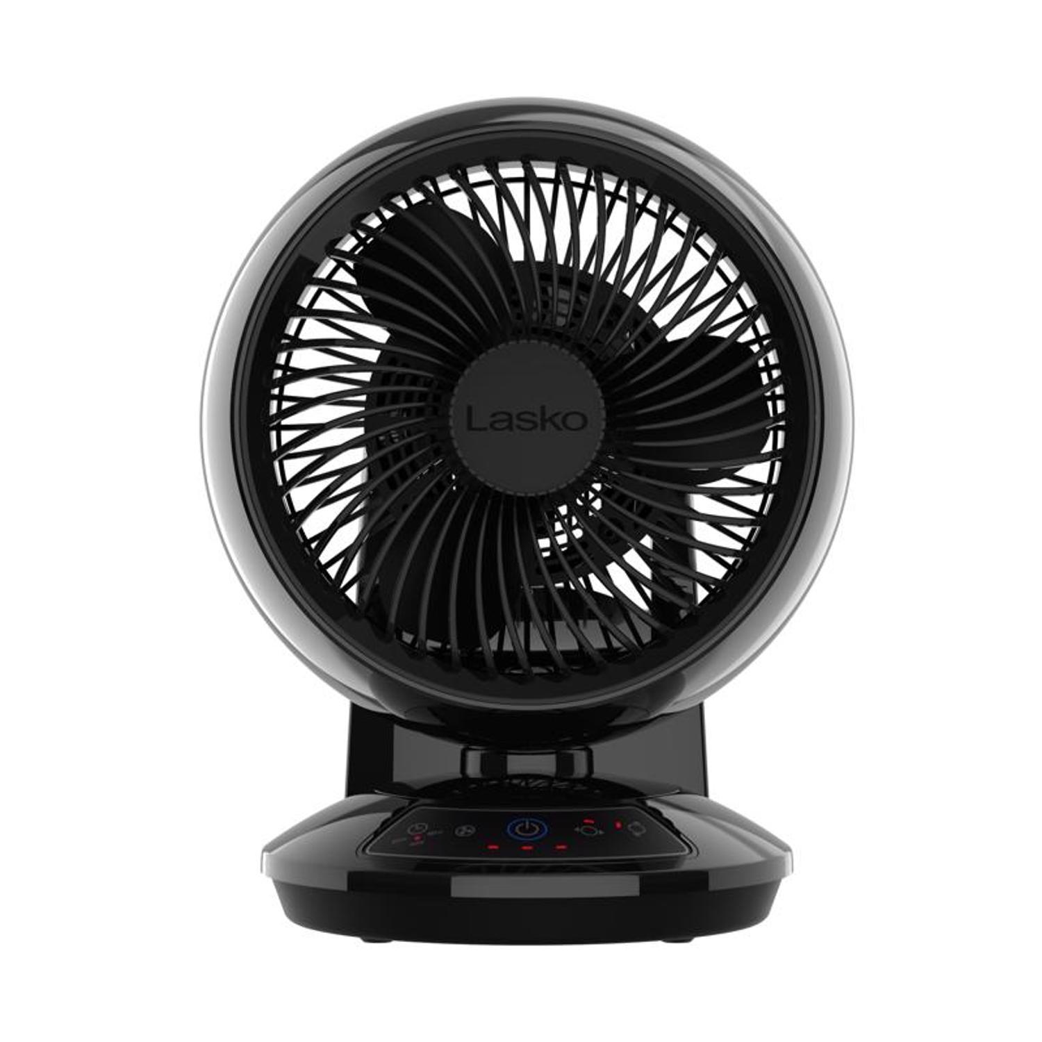 Lasko 12.25 in. H 3 speed Oscillating Air Circulator Fan Remote Control Uae Electronic uaeelectronic.com