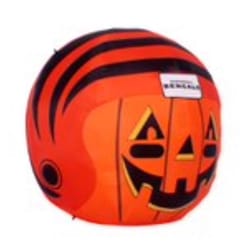 Sporticulture NFL 4 ft. LED Cincinnati Bengals Jack-O-Helmet Inflatable