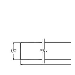 Alexandria Moulding 16 in. W X 16 in. L X 1/2 in. Drywall Repair Sheets