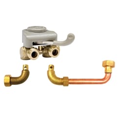 Keeney 3/4 in. MPT in. X 1/2 in. MHT Brass Washing Machine Timer Valve