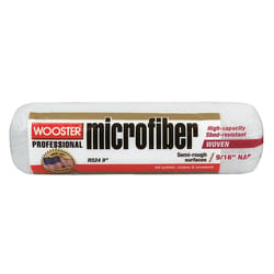 Wooster Microfiber 9 in. W X 9/16 in. Paint Roller Cover 1 pk