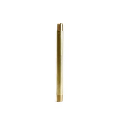 ATC 1/8 in. MPT 1/8 in. D MPT Yellow Brass Nipple 4-1/2 in. L