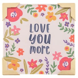 Karma Love You More Framed Magnet Acrylic 1 pk