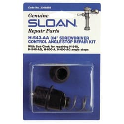 Sloan Angle Stop Repair Kit Black Plastic