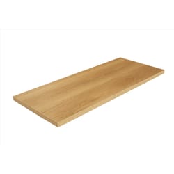 Rubbermaid 0.625 in. H X 36 in. W X 10 in. D Golden Oak Wood Shelf Board