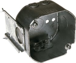Raco Old Work 21-1/2 cu in Octagon Steel Junction Box Gray