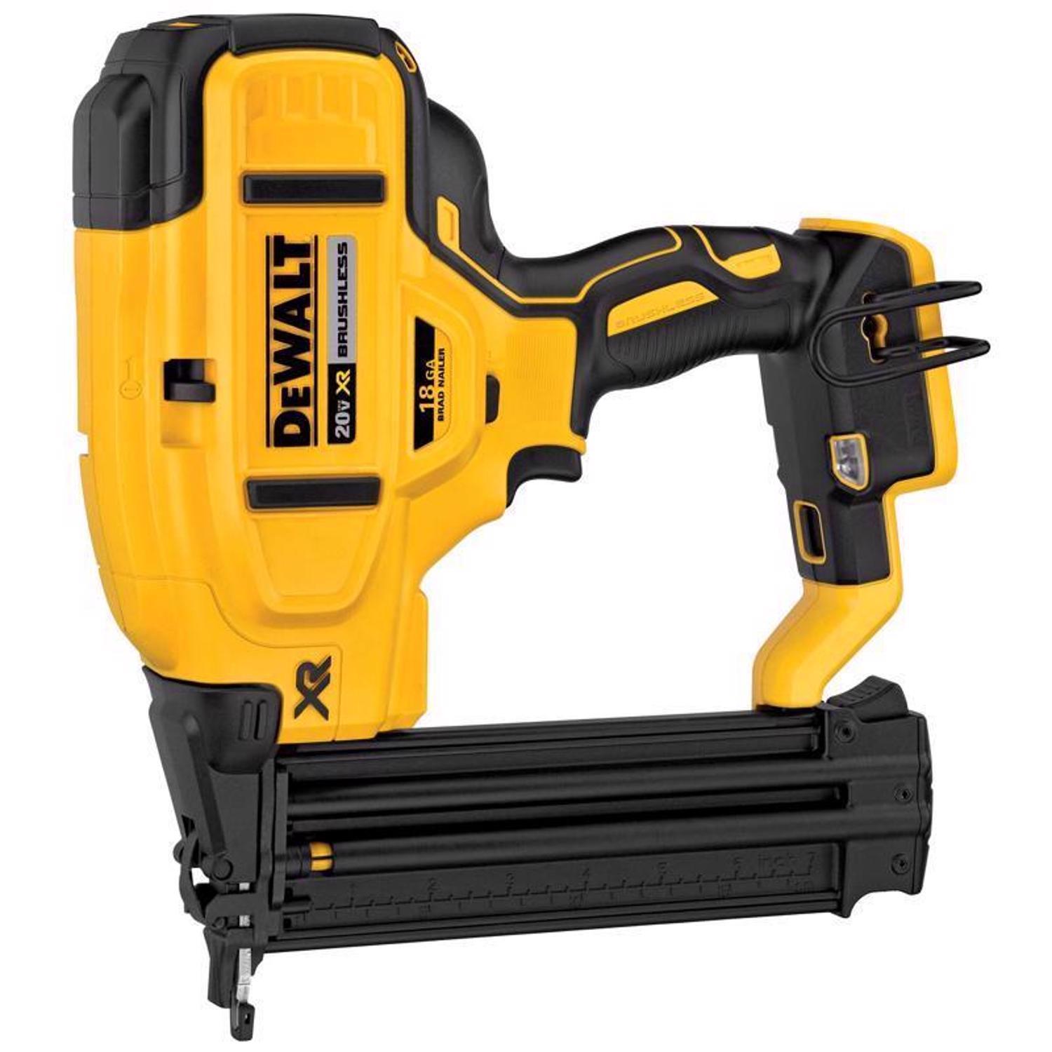DeWalt 20V MAX XR 18 Ga. Cordless Nailer Tool Only 20 V Mfr