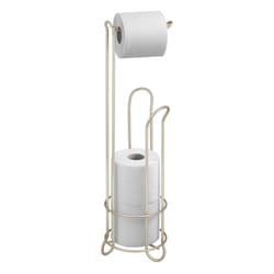 iDesign Classico Silver Steel Toilet Paper Holder