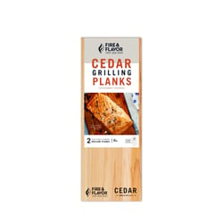 Fire & Flavor Cedar Grilling Plank 15 in. L X 5.5 in. W 2 pk