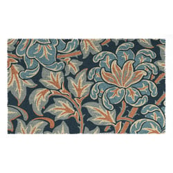 Entryways 30 in. W X 18 in. L Multicolored Victoria and Albert Museum Coir Door Mat