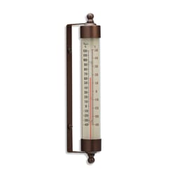 Taylor Classic Thermometer Tempered Glass Bronze