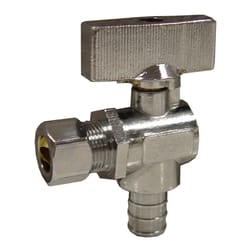 JMF Company PEX Comp Brass Angle Valve