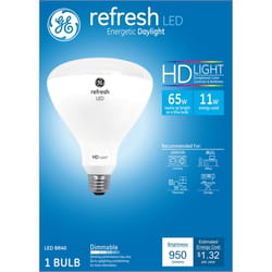GE Refresh BR40 E26 (Medium) LED Floodlight Bulb Daylight 65 Watt Equivalence 1 pk