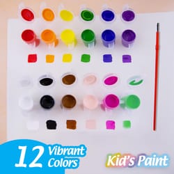 Bazic Products Assorted Kid's Paint Set Interior 0.17 oz
