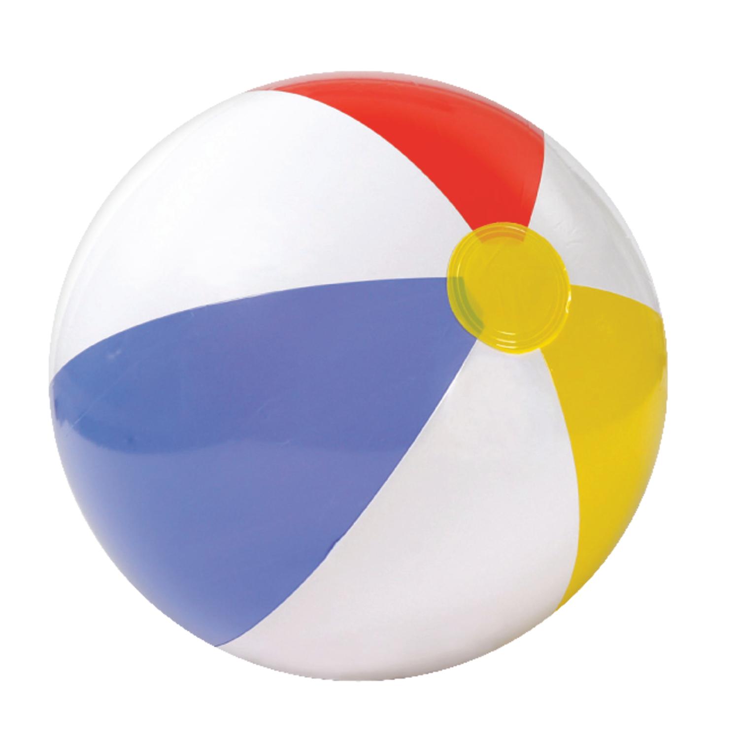 UPC 078257308545 product image for Intex Multicolored Vinyl Inflatable Beach Ball | upcitemdb.com