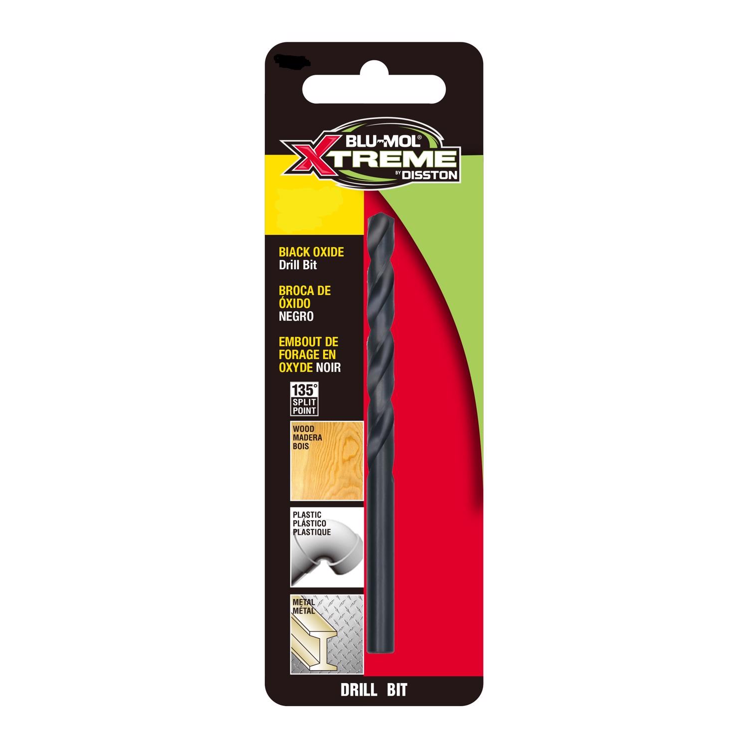 Blu-Mol Xtreme 1/8 in. High Speed Steel Drill Bit 1 pk - Ace Hardware