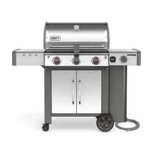 Weber  Genesis II LX S-340  3 burners Natural Gas  Grill  Stainless Steel  43500 BTU 