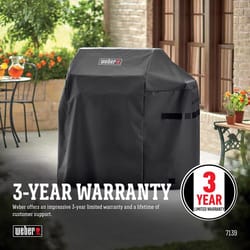 Weber Spirit 300 &amp; Spirit II 300 Series Black Grill Cover