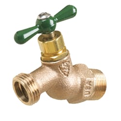 Arrowhead Brass 3/4 in. MIP Hose Brass Bibb