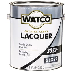 Watco Gloss Clear Oil-Based Alkyd Wood Finish Lacquer 1 gal