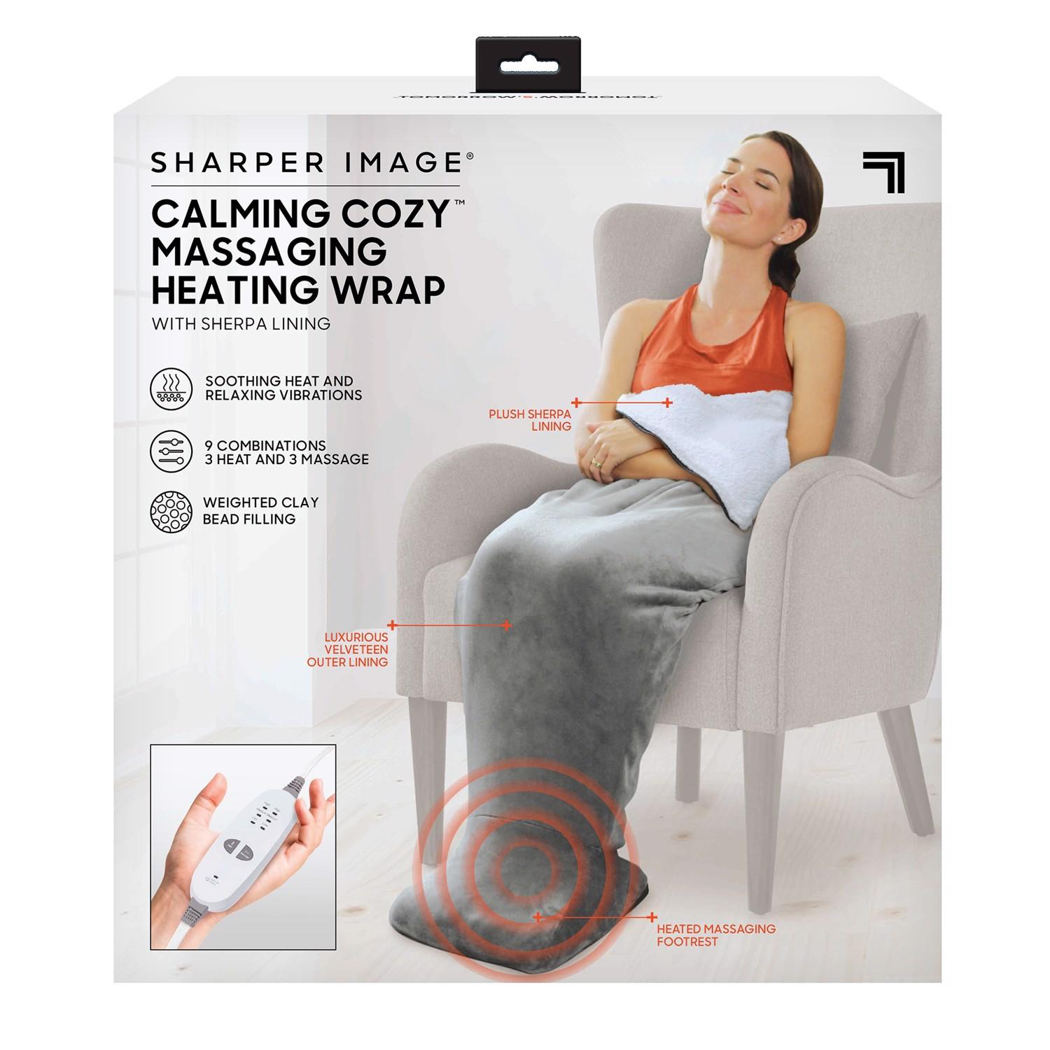 Photos - Other interior and decor Cozy Sharper Image Calming  Therapeutic Massaging Heat Wrap 1 pc CCZ01004 