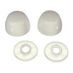 Danco Toilet Bolt Caps White Plastic For Universal