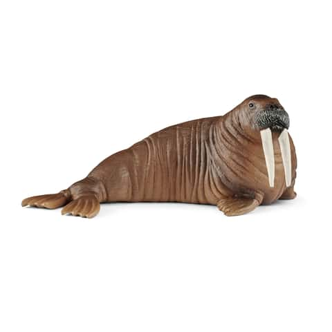 Brass Walrus Figurine Small Statue Home Ornaments Animal Figurines Gift 