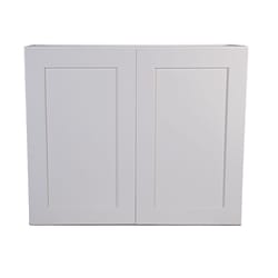 Design House Brookings 30 in. H X 36 in. W X 12 in. D White Wall Cabinet