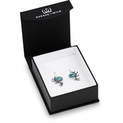 Montana Silversmiths Women's Kristi Titus Sterling Silver/Turquoise Earrings