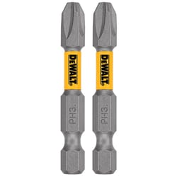 DeWalt Max Fit Phillips #3 X 2 in. L Screwdriver Bit Set Steel 2 pk