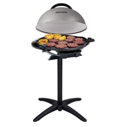 Black+Decker George Tough Silver Plastic Nonstick Surface Electric Grill 240 sq in