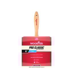 Wooster Trusty 6 in. Flat Paint Brush