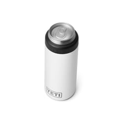 YETI Rambler 12 oz White BPA Free Colster Slim Can Insulator