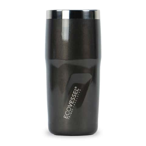 EcoVessel Metro 16 oz Grey Smoke BPA Free Insulated Tumbler - Ace