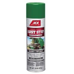 Ace Rust Stop Machine & Implement Gloss John Deere Green Protective Enamel Spray Paint 15 oz