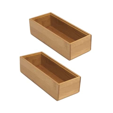  Lipper International Bamboo Wood Over-The-Sink/Stove