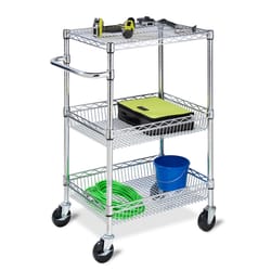 Honey Can Do 40 in. H X 18 in. W X 24 in. D Utility Cart