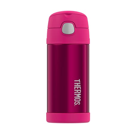 Thermos 12 oz. Stainless Steel Non-Licensed FUNtainer Bottle Purple/Pink 