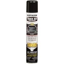 Rust-Oleum Turbo Black Truck Bed Coating Spray 24 oz