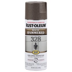 Rust-Oleum Hammered Matte Brown Spray Paint 12 oz