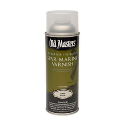 Old Masters Satin Clear Oil-Based Marine Spar Varnish Spray 12 oz