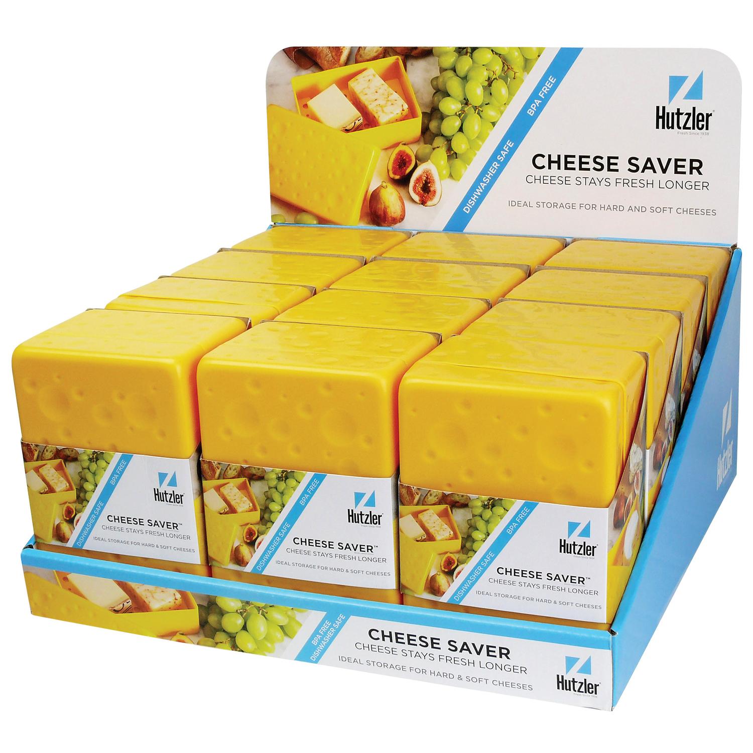 Hutzler Yellow Plastic Cheese Saver Sansujyuku sansujyuku.com
