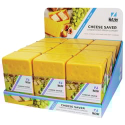 Hutzler Yellow Plastic Cheese Saver