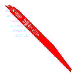Diablo 12 in. Bi-Metal General Purpose Reciprocating Saw Blade 8/14 TPI 2 pk