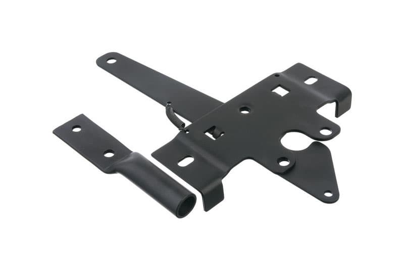 Ace 13.52 in. H X 4.75 in. W X 1.09 in. L Gloss Zinc Gate Latch - 01-3420-080 - Locks and Keys  sku 01-3420-080