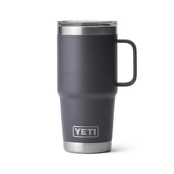 YETI Rambler 20 oz Charcoal BPA Free Travel Mug