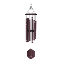 Arabesque Garnet Aluminum 32 in. Wind Chime